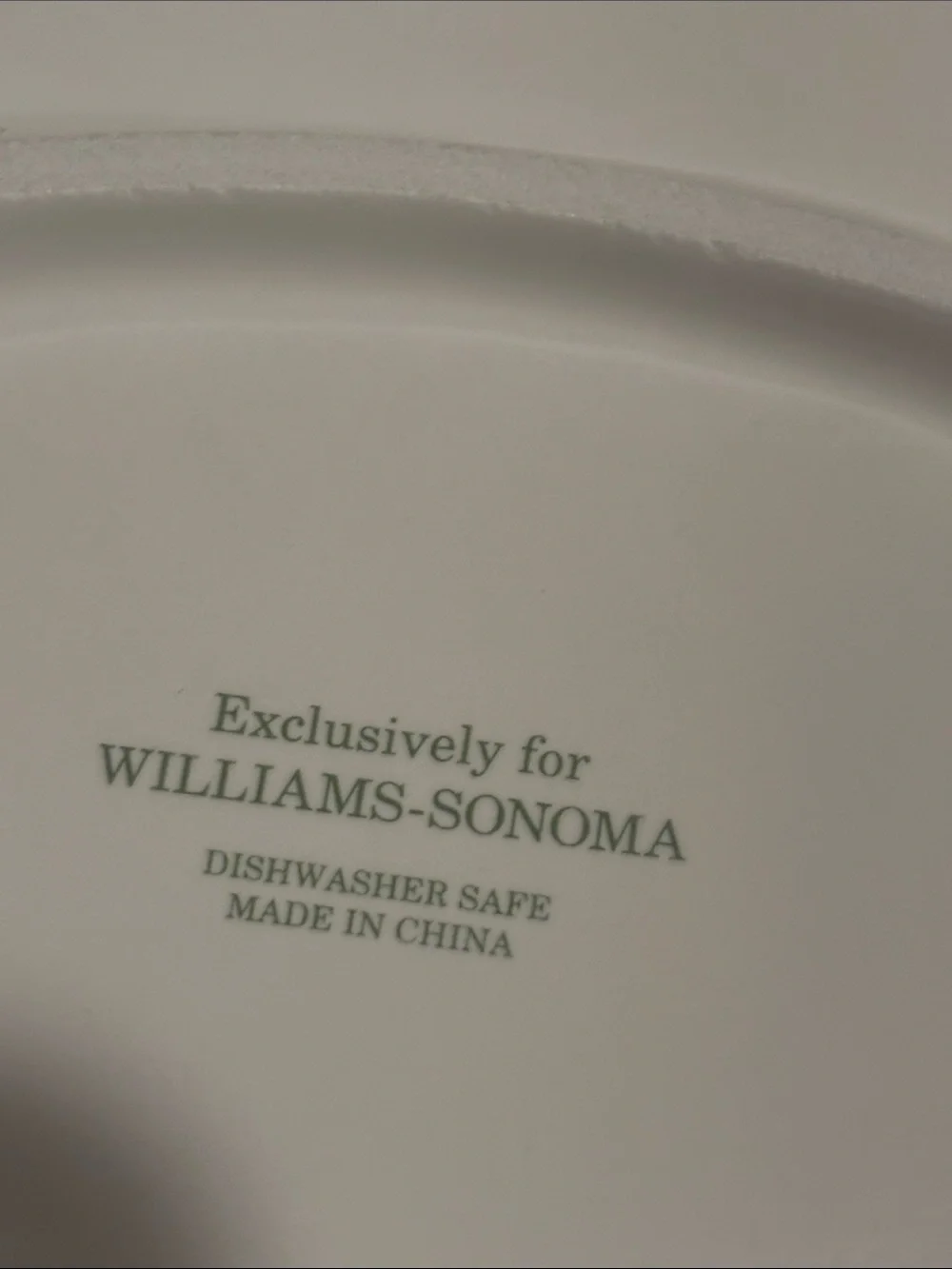 Williams Sonoma Vintage Santa Winter Serving Platter  17 inches